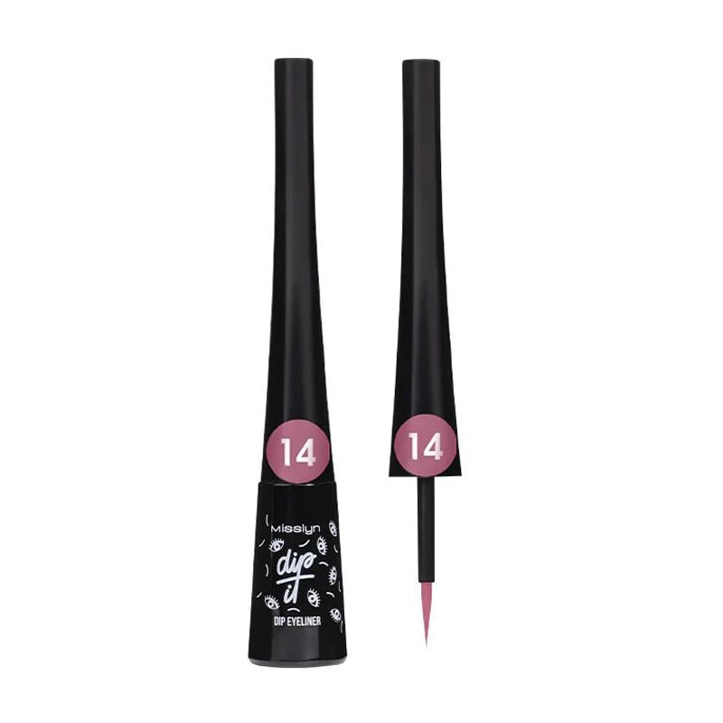 Підводка для очей Misslyn Dip It Dip Eyeliner 14 Violet Purple, 2.3 мл